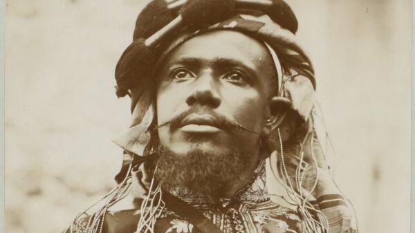 Sultan Saïd Ali wa Saïd Omar, ancien sultan Ntiɓe de Ngazidja © ANOM