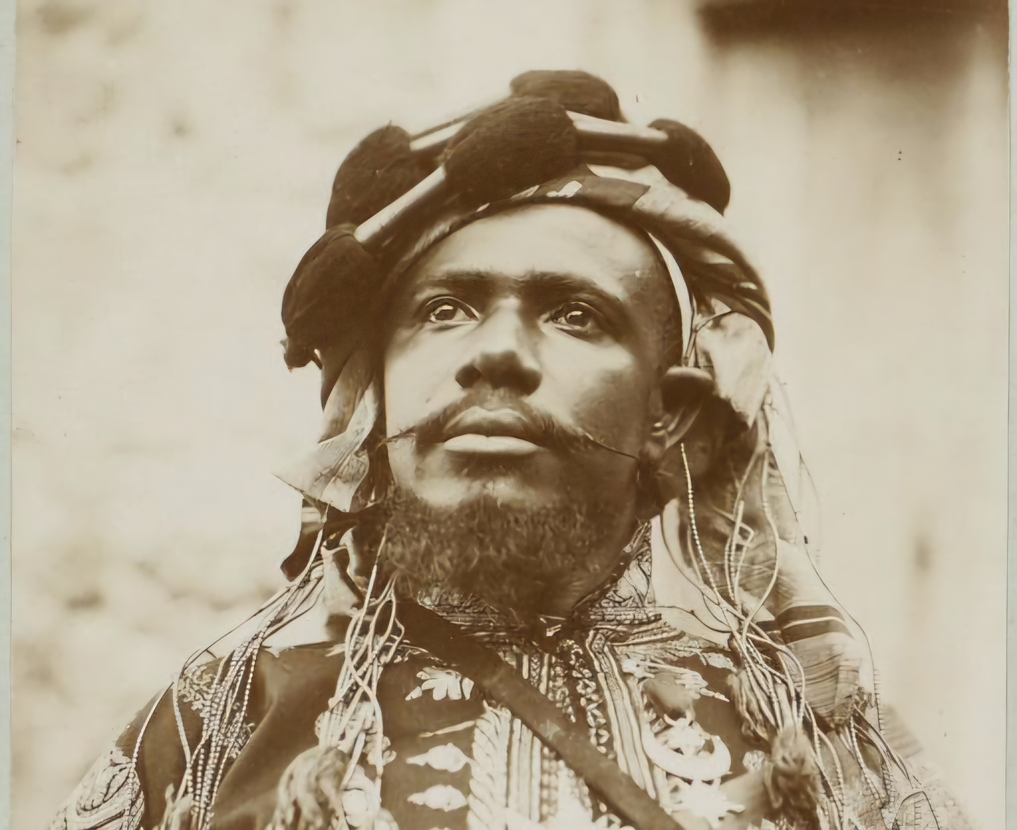 Sultan Saïd Ali wa Saïd Omar, ancien sultan Ntiɓe de Ngazidja © ANOM
